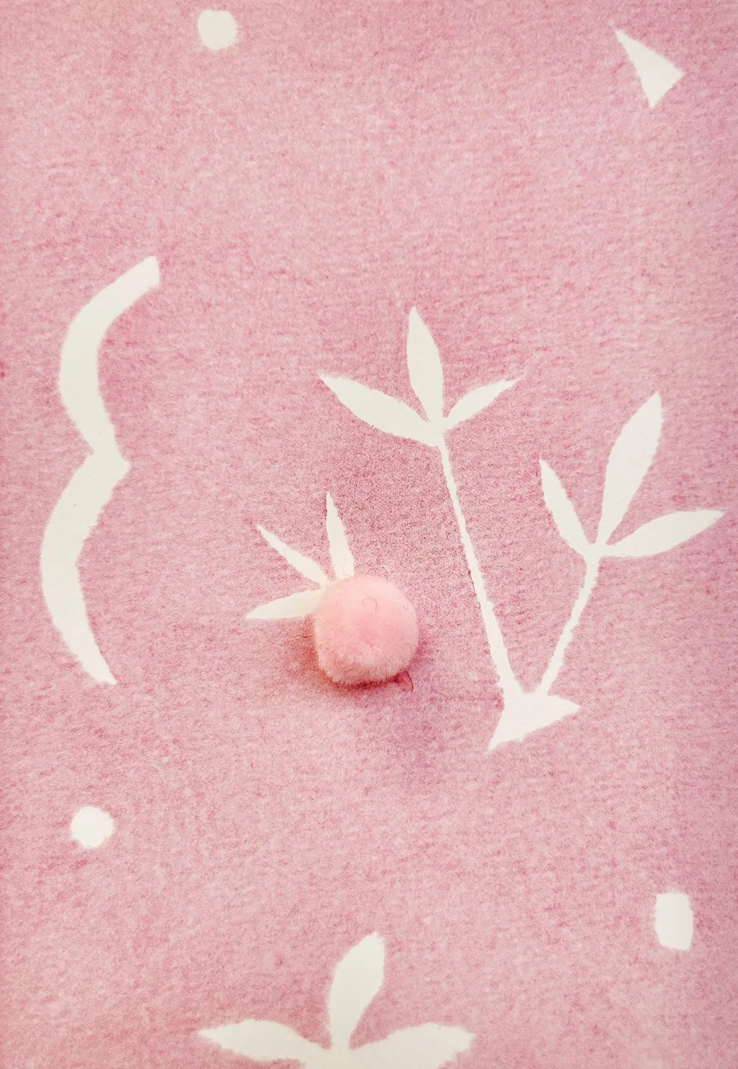 Pink pom-pom