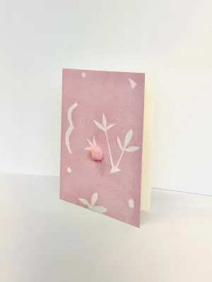 Pink pom-pom