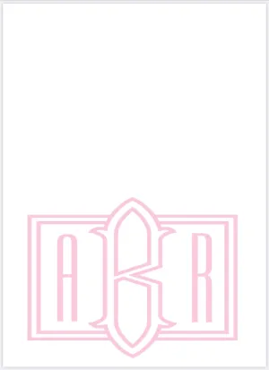 Pink Signature Folded Notes Set