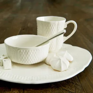 Pont Aux Choux Salad/Dessert Plate White