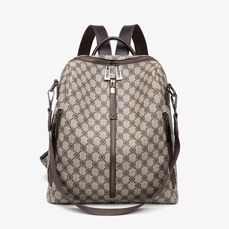 Popular Easy To Match Korean Style Printed Backpacks