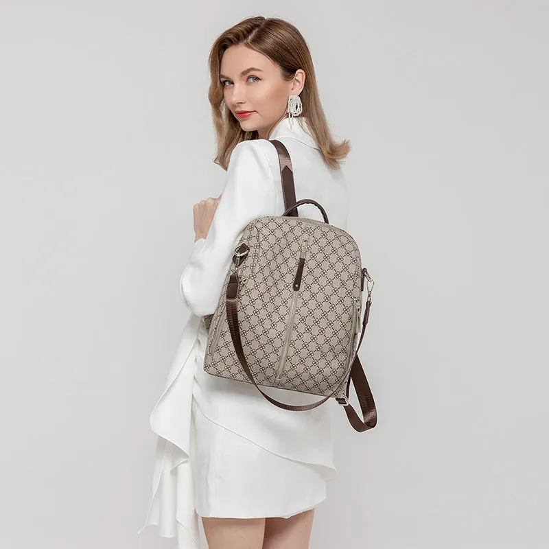 Popular Easy To Match Korean Style Printed Backpacks
