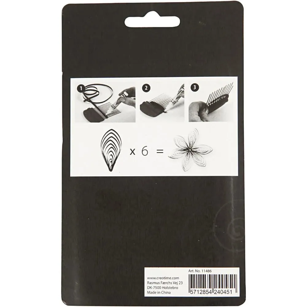 Practical Quilling Comb Easy & Precise 10.5cm