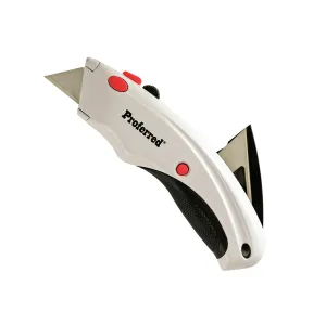 PROFERRED RETRACTABLE UTILITY KNIFE - 6" inches