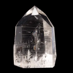 Quartz 6.25 Inch 4.36lb Partial Polished Crystal - Brazil