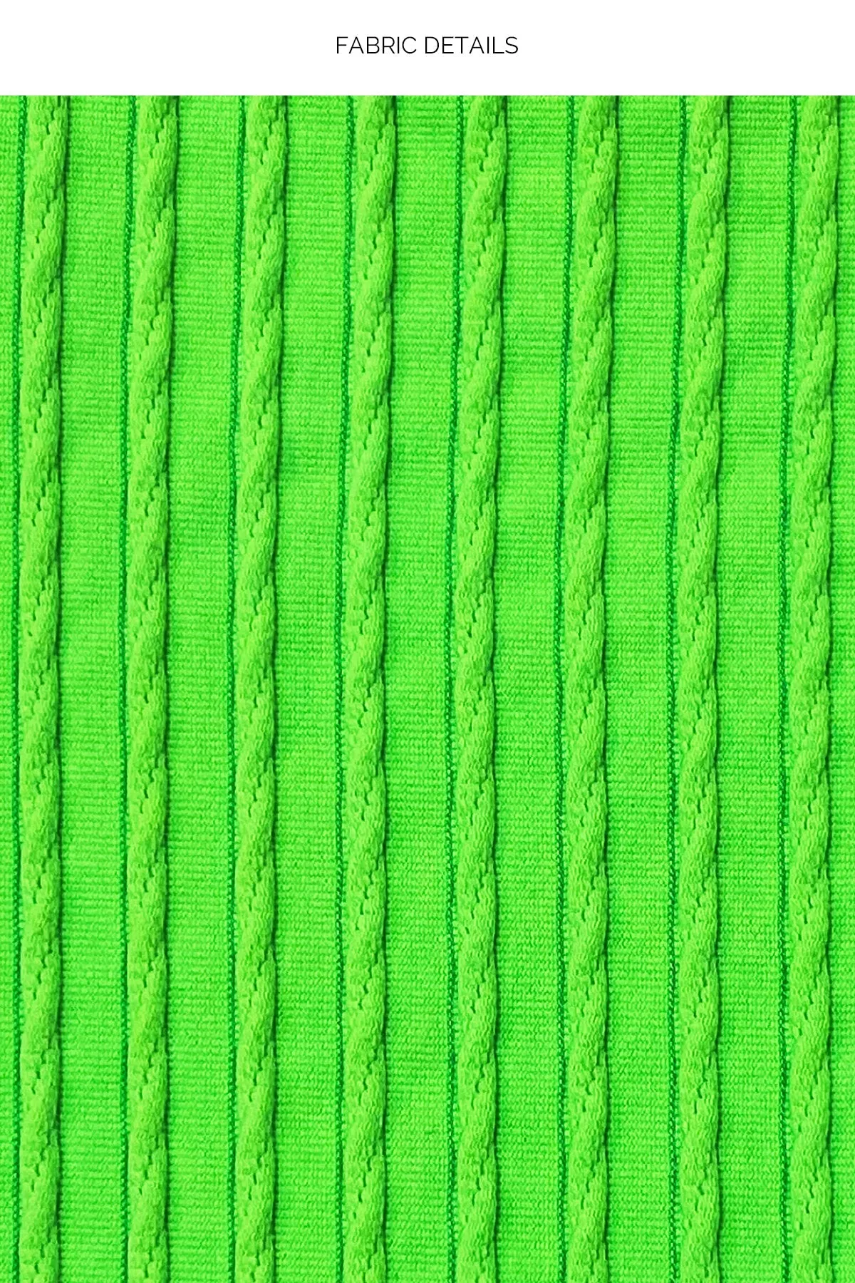 QUE SERA SERA - Sweetheart Balconette & High Leg Brazilian Bottom • Neon Lime