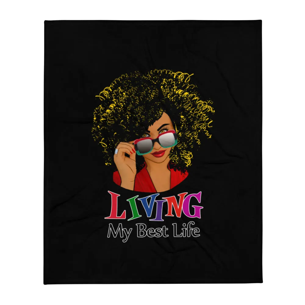 "Best Life" Throw Blanket