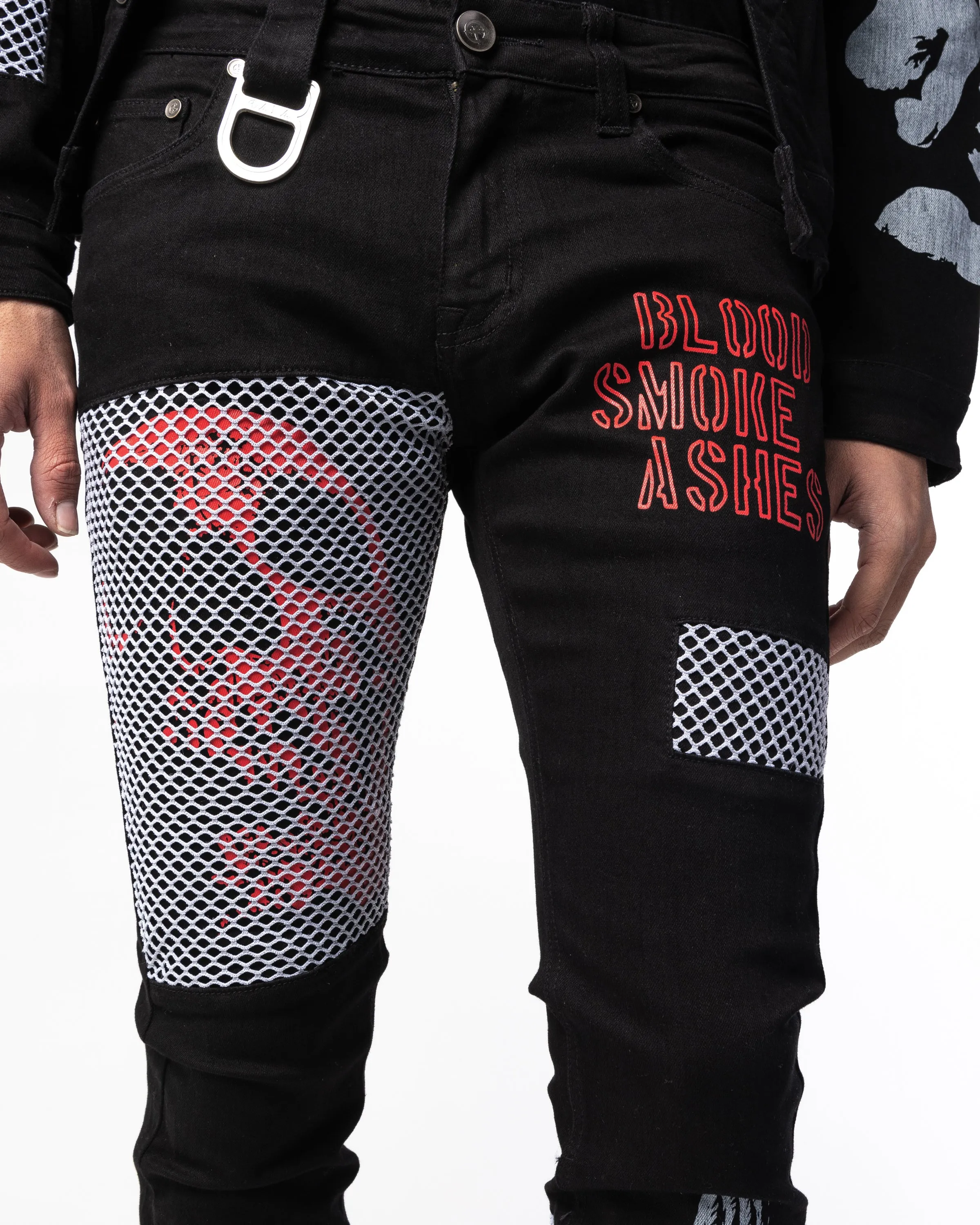 "FORSAKEN" Utility Denim