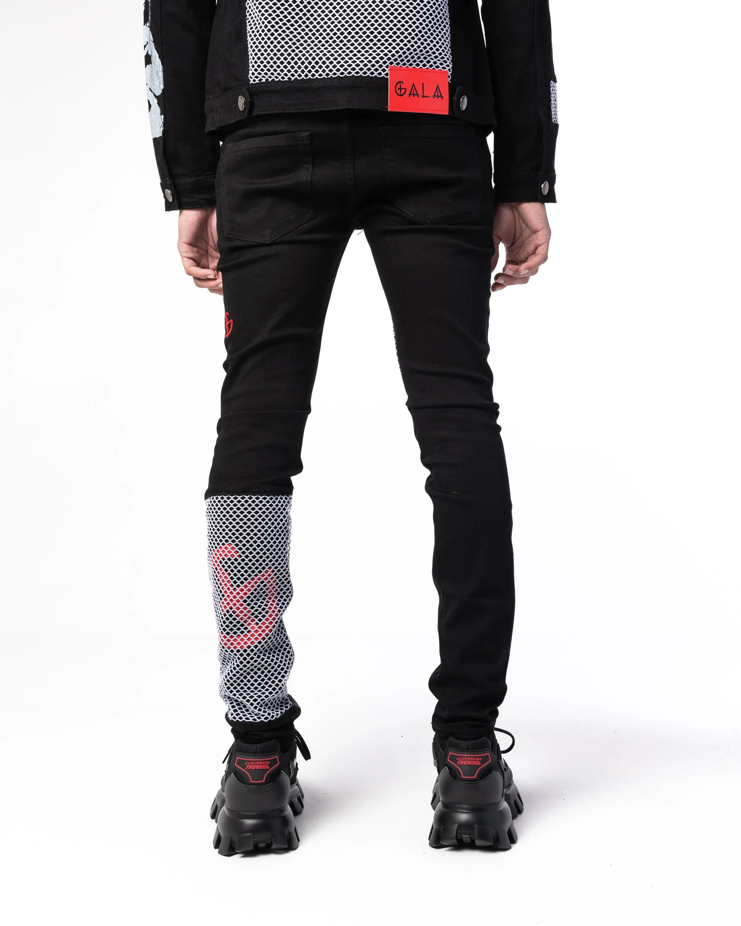 "FORSAKEN" Utility Denim