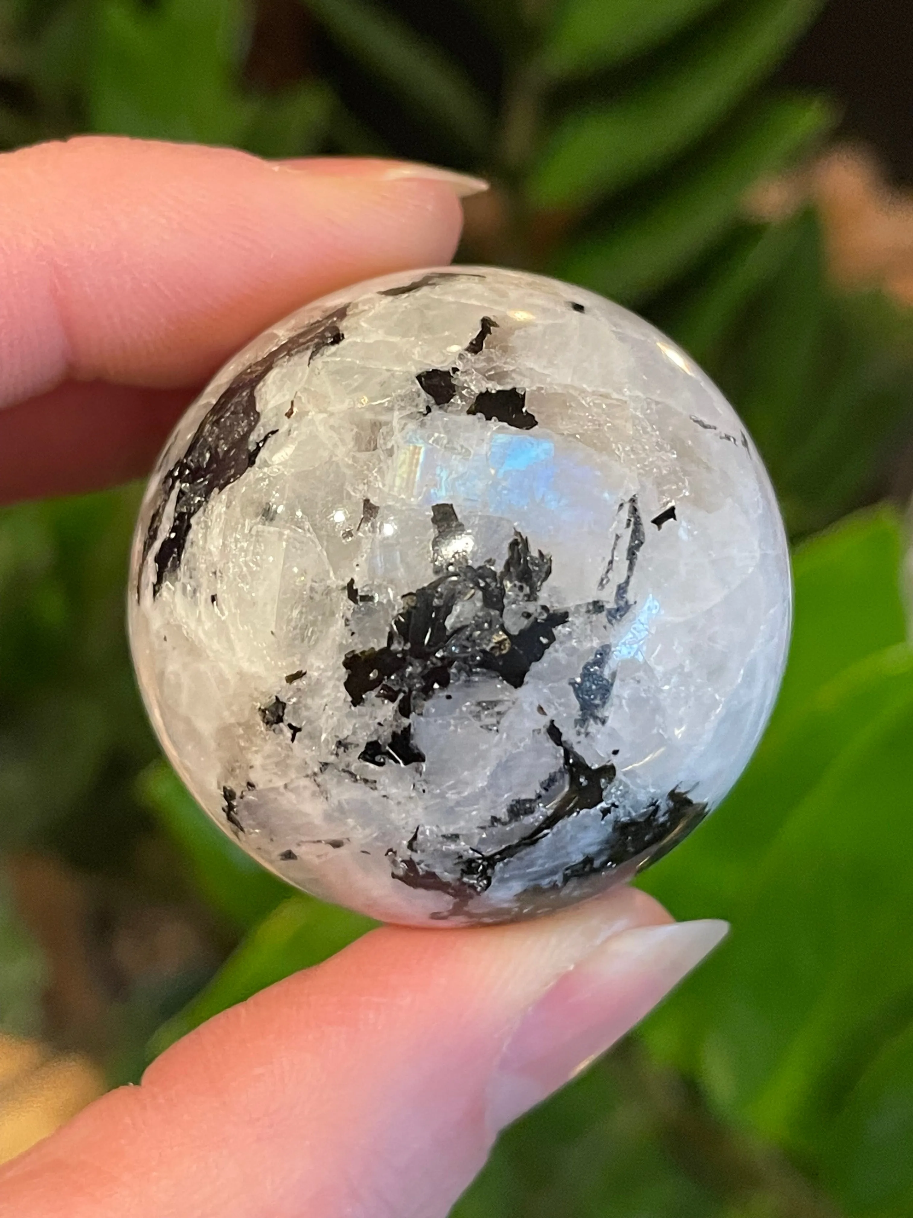 Rainbow Moonstone Sphere
