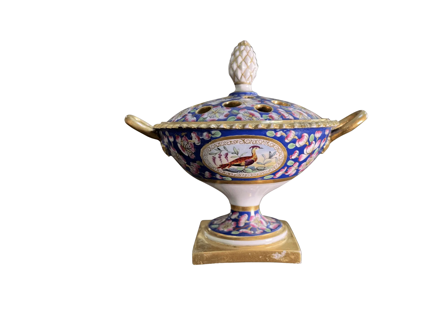 Rare Worcester porcelain Potpourri, c. 1813