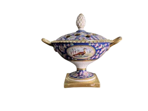 Rare Worcester porcelain Potpourri, c. 1813