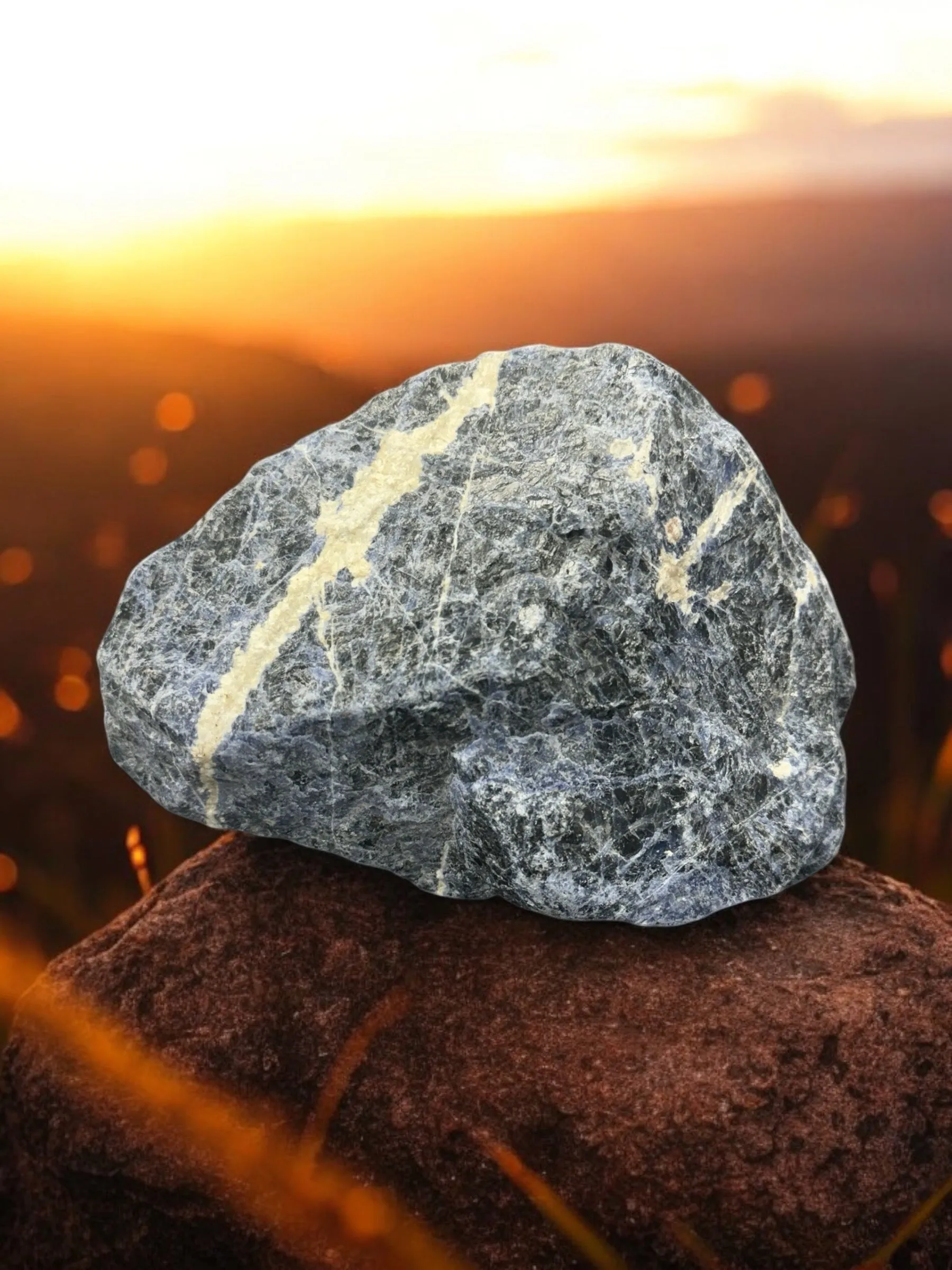 Raw Sodalite Crystal - Large - Rough
