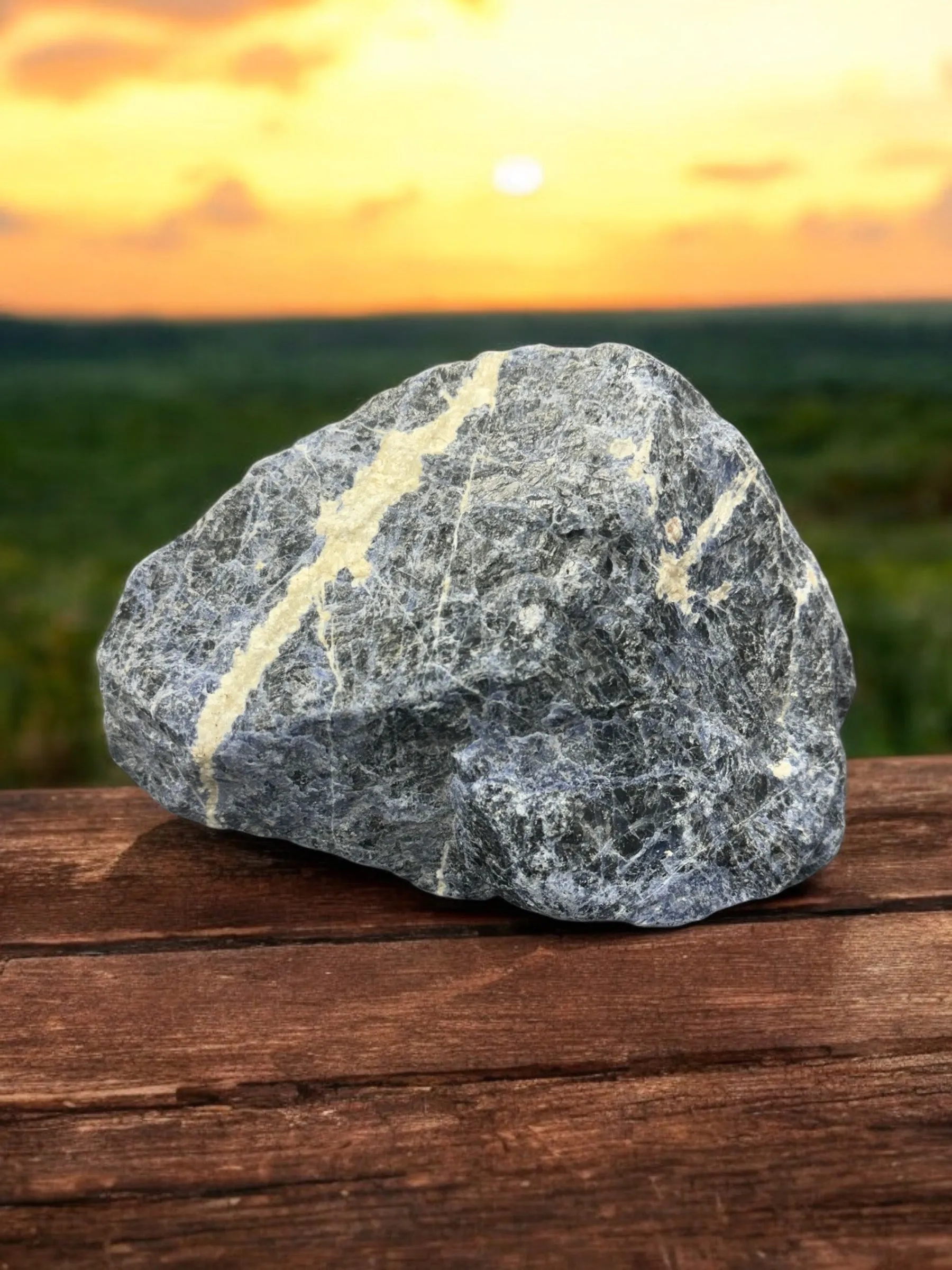 Raw Sodalite Crystal - Large - Rough