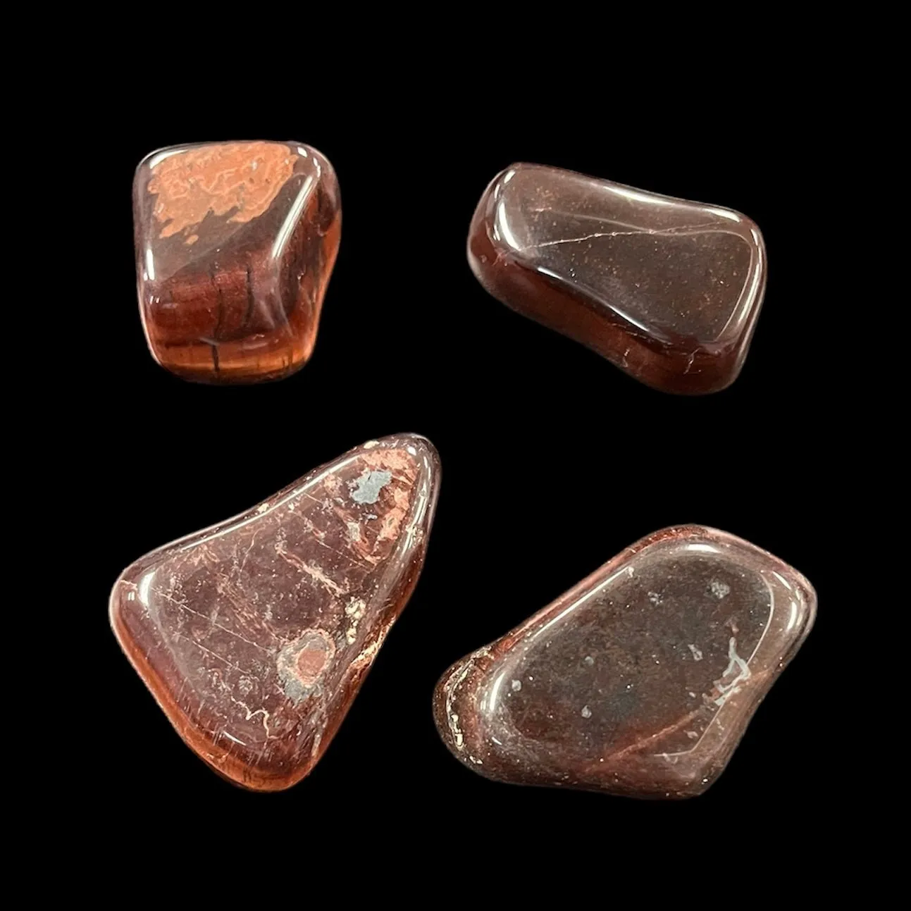 Red Tiger Eye Tumble - Motivation & Protection