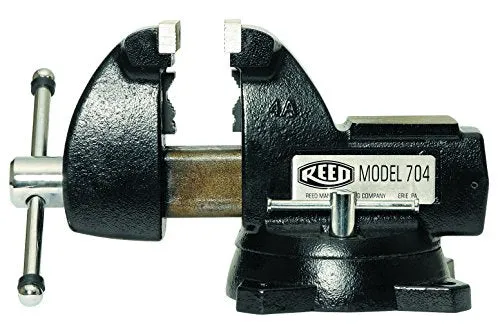 REED 706 Mid-Line Vise, 1/4 to 3-1/2-Inch Pipe Capacity