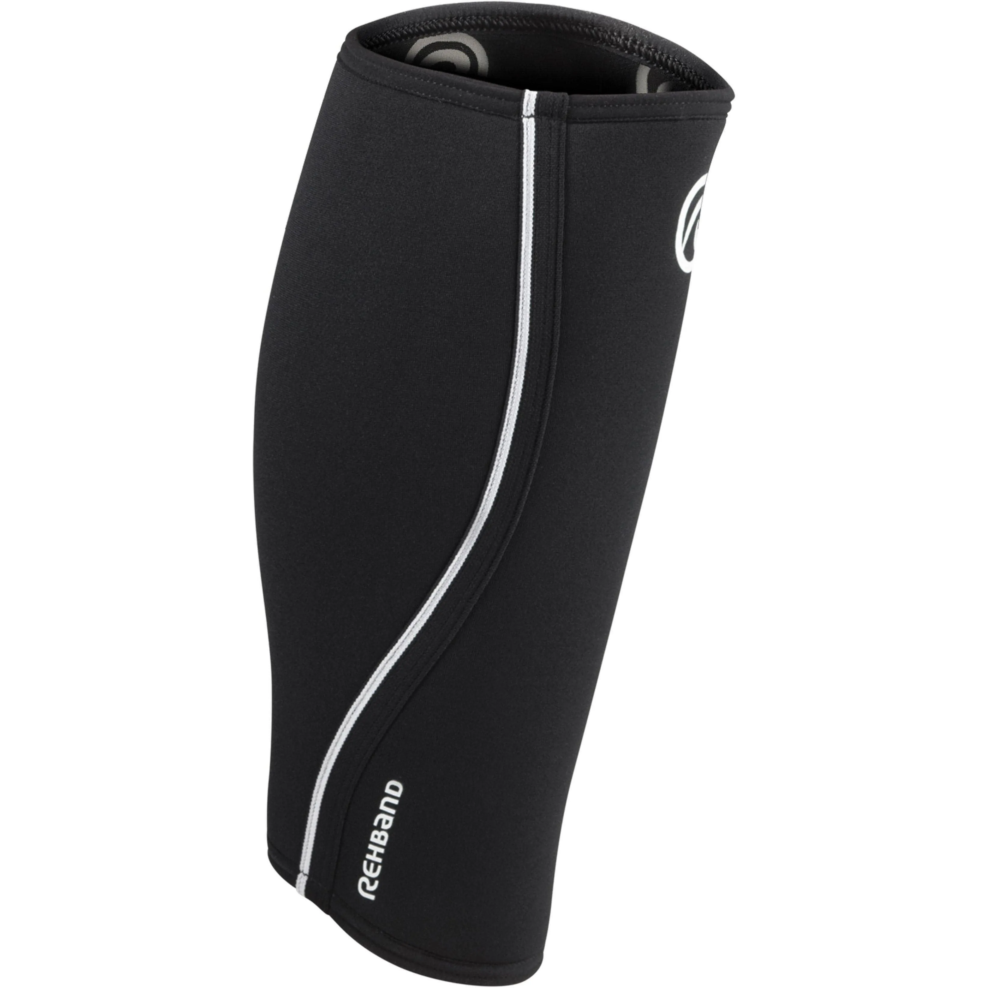 Rehband RX 5mm Shin & Calf Sleeve Support - Black
