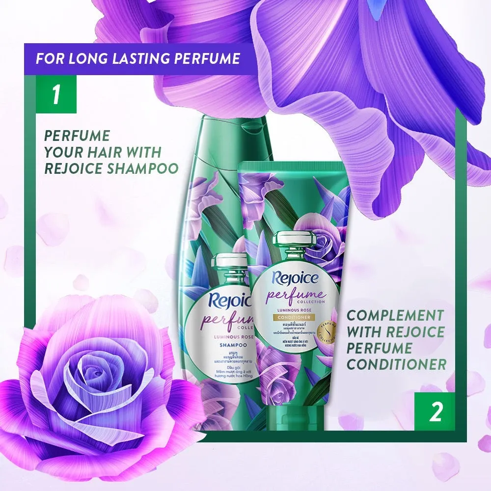 Rejoice Luminous Rose Conditioner 320ml (Smoothening)