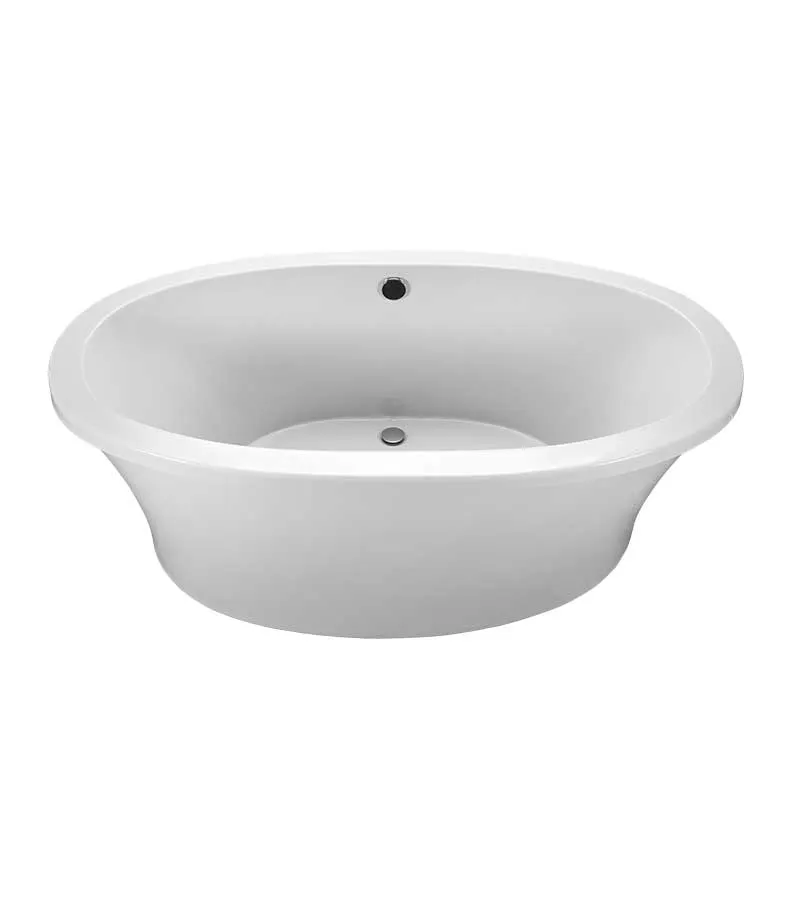 Reliance, Center Drain, Freestanding Soaking Tub-White (R6636OFS-B)
