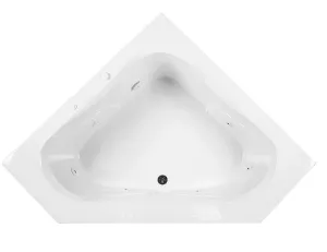 Reliance Open Corner Whirlpool Bath Biscuit 59.25" x 59.25" x 21.25" (R6060OCW-B)