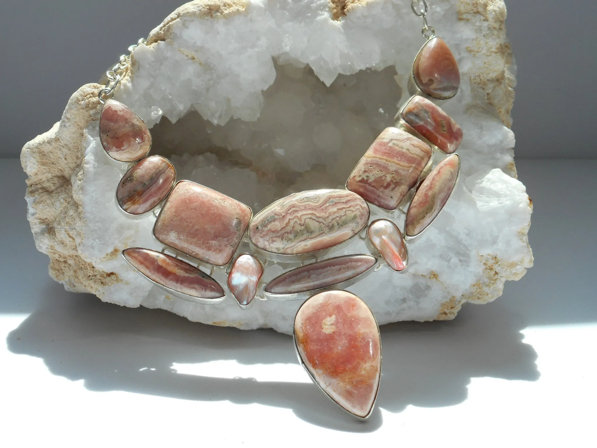 Rhodachrosite Necklace 3