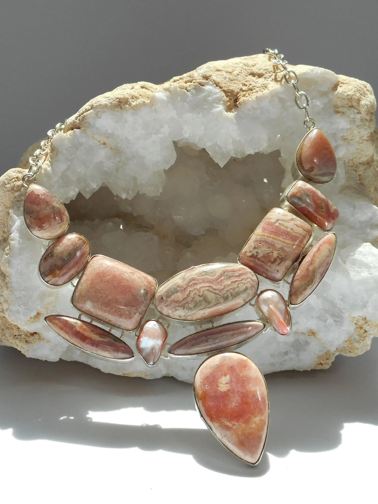 Rhodachrosite Necklace 3