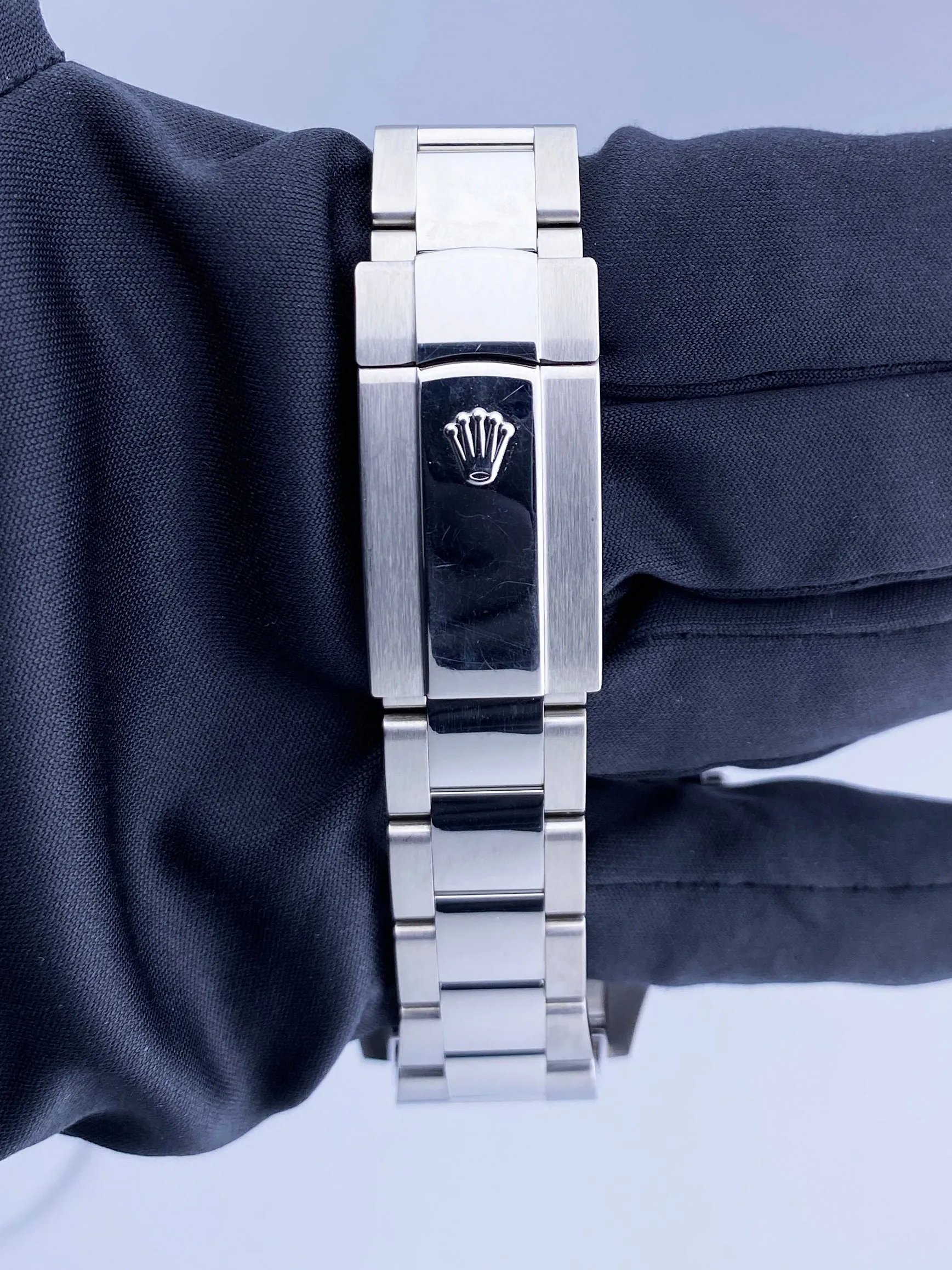 Rolex Datejust 41 116300 Blue Dial Steel Mens Watch Box Papers