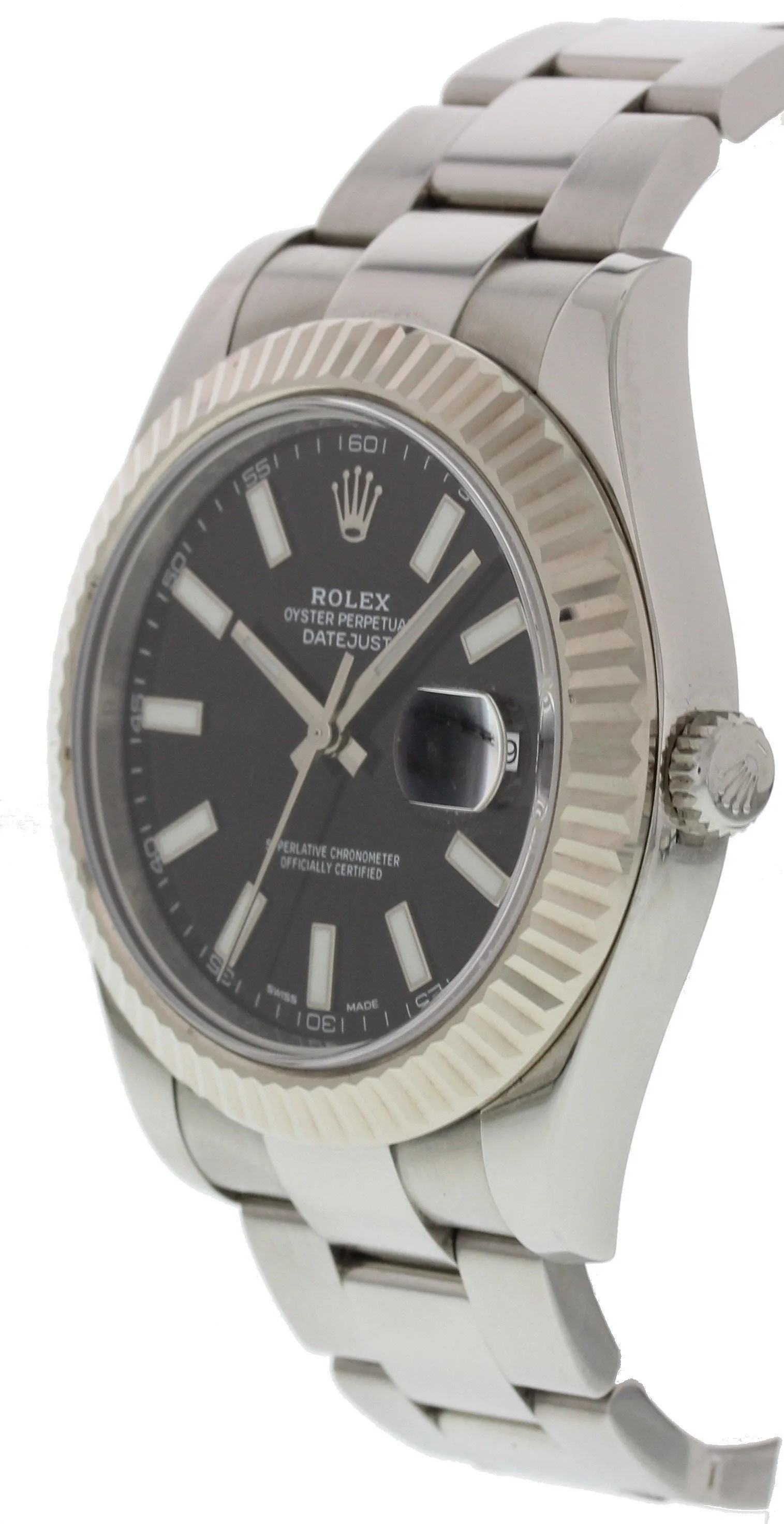 Rolex Oyster Perpetual Datejust II 116334 Black Dial