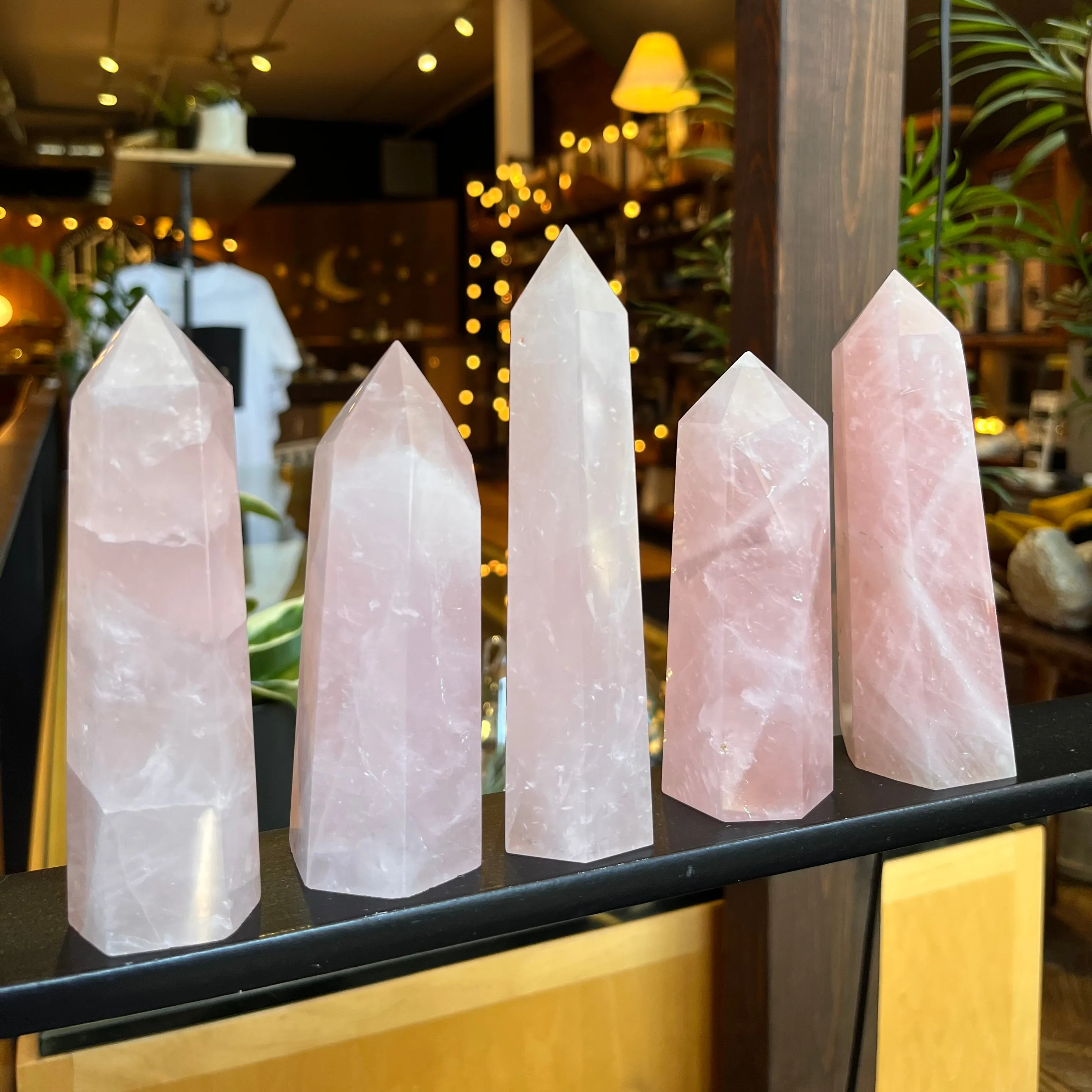 Rose Quartz Polished Tower