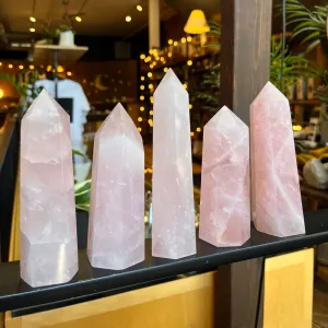 Rose Quartz Polished Tower