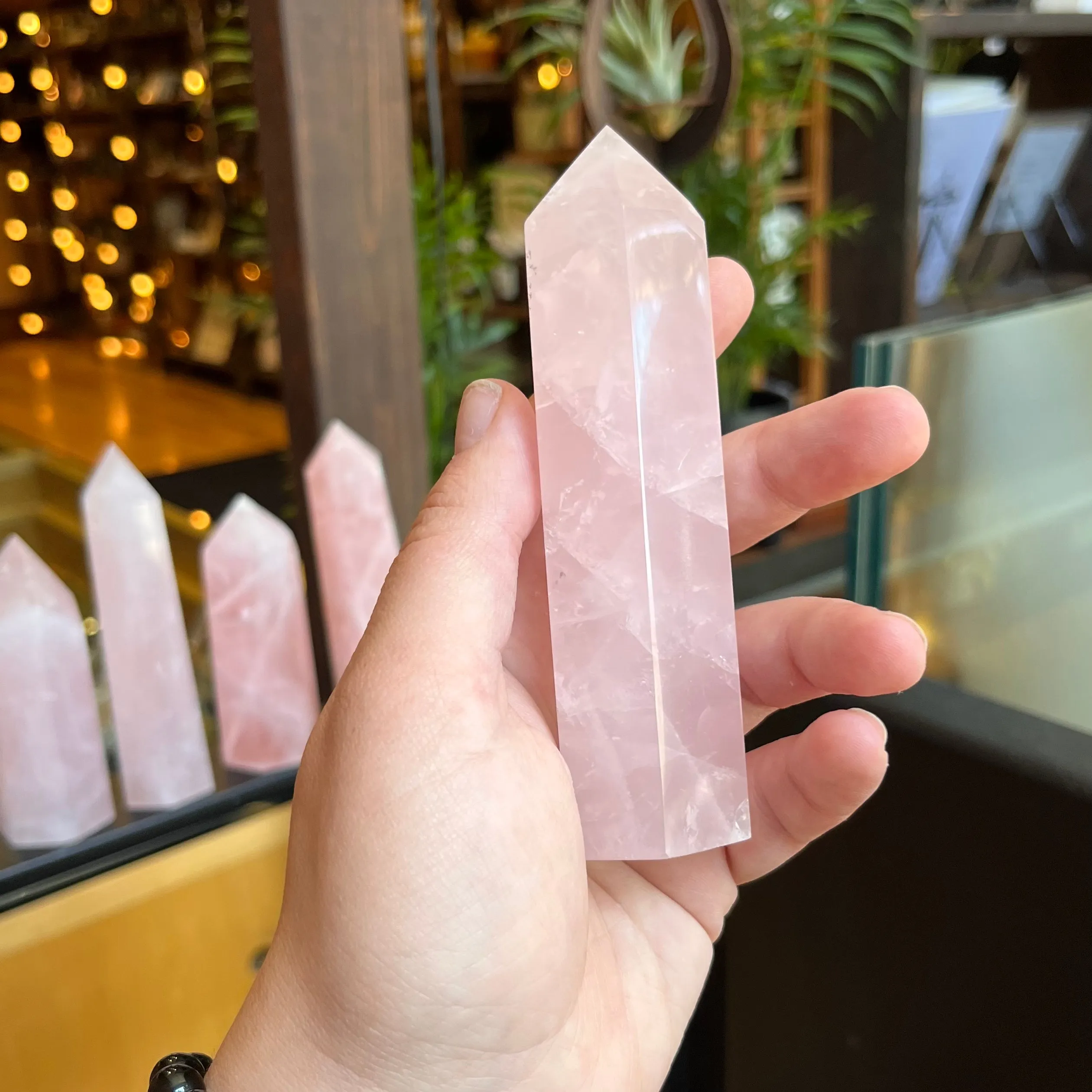 Rose Quartz Polished Tower
