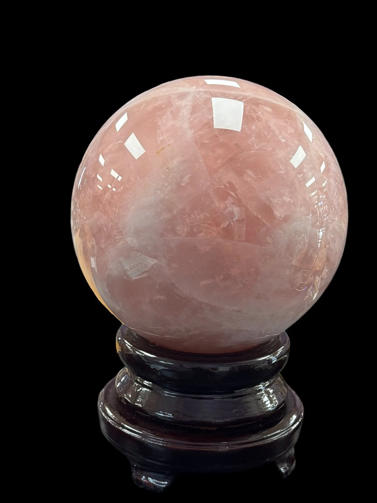 Rose Quartz Sphere - Massive - 28 Pounds - Exquisite