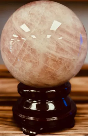 Rose Quartz Sphere - Massive - 28 Pounds - Exquisite