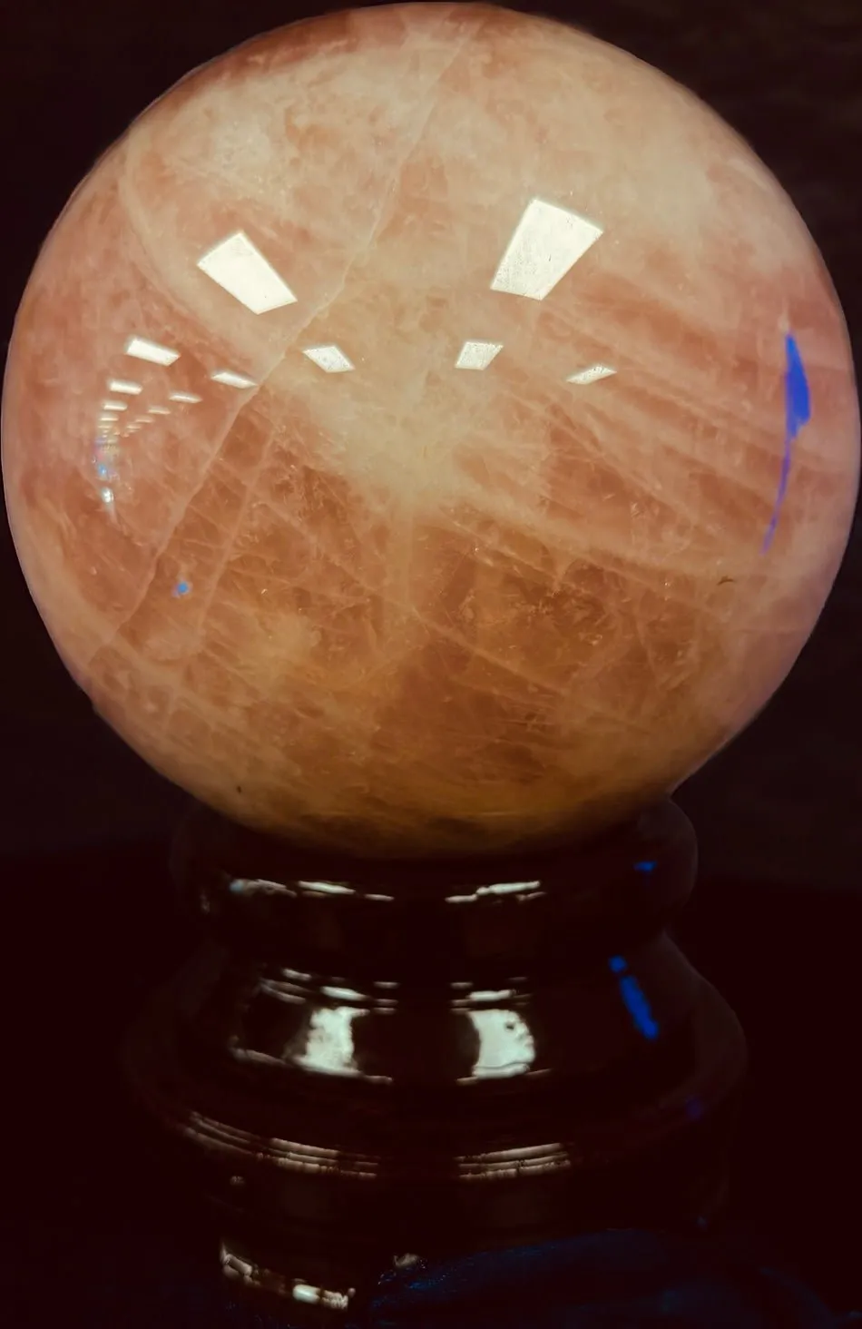 Rose Quartz Sphere - Massive - 28 Pounds - Exquisite