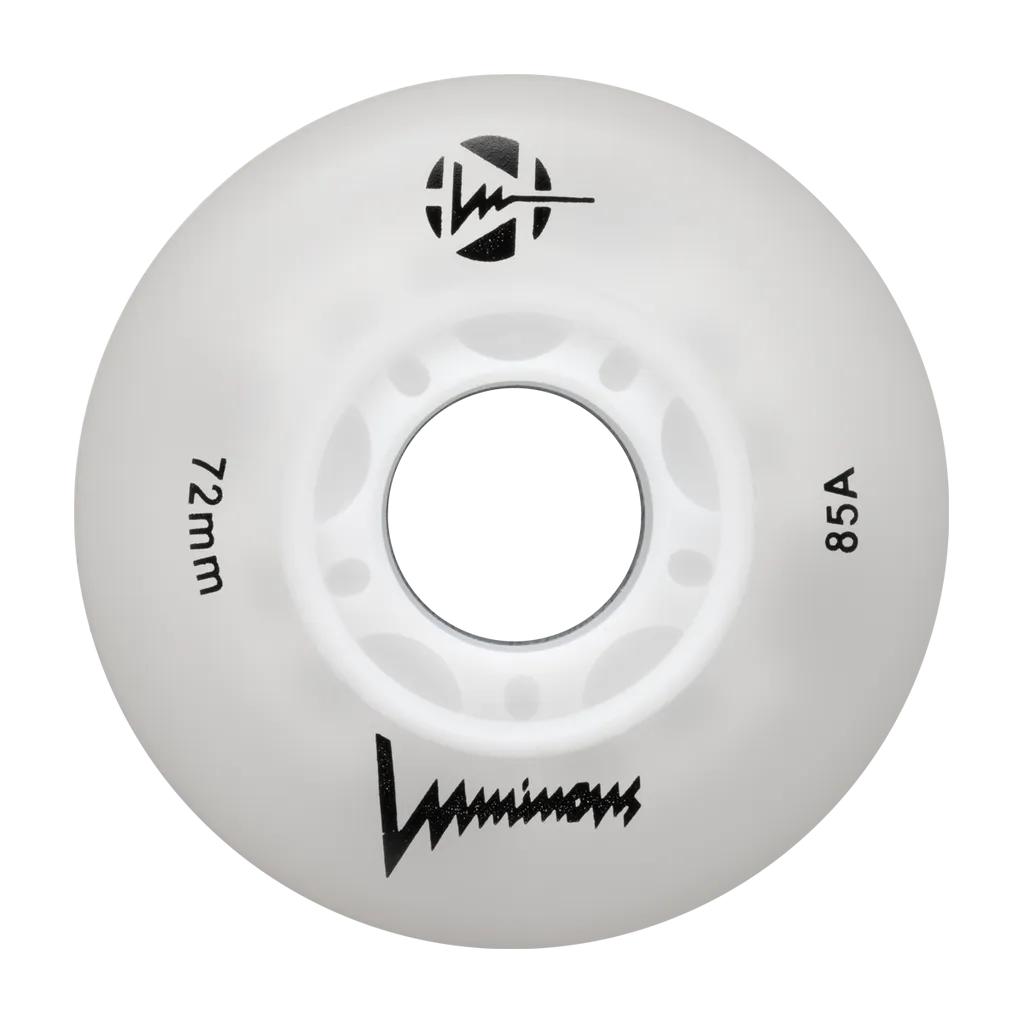 Roues lumineuses Luminous 72mm/85a (4 Pack)