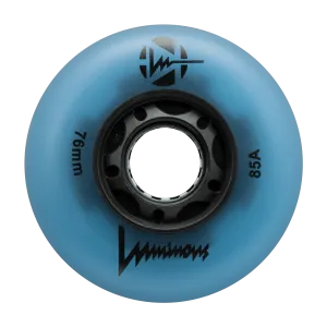 Roues lumineuses Luminous glow 76mm/85a (4 Pack)