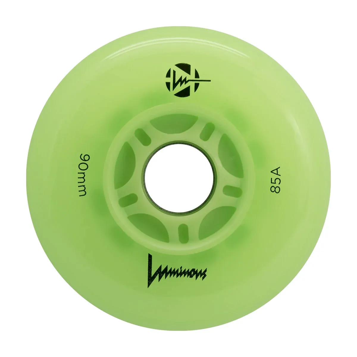 Roues lumineuses Luminous GLOW 90mm/85a (4 Pack)