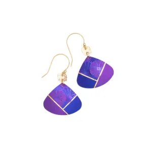 Rowan Earrings in Plum