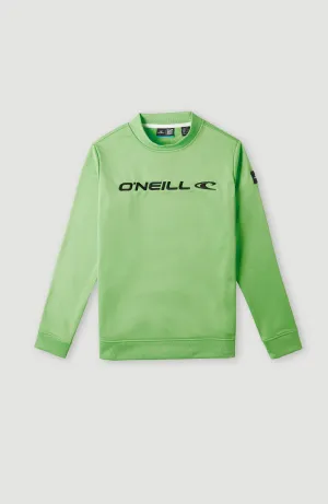 Rutile Fleece-Sweatshirt | Luminous Green