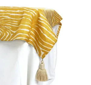 Saffron Le Zebre Table Overlay