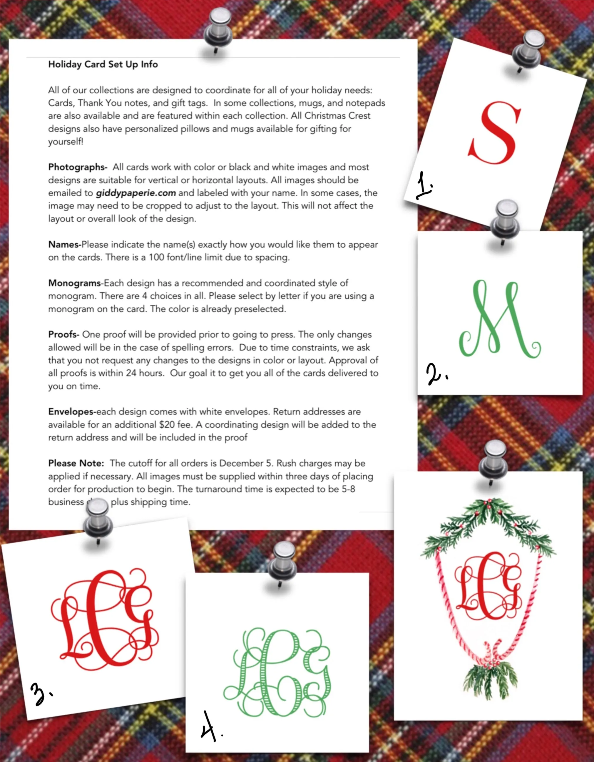 Scotch Plaid Wishes