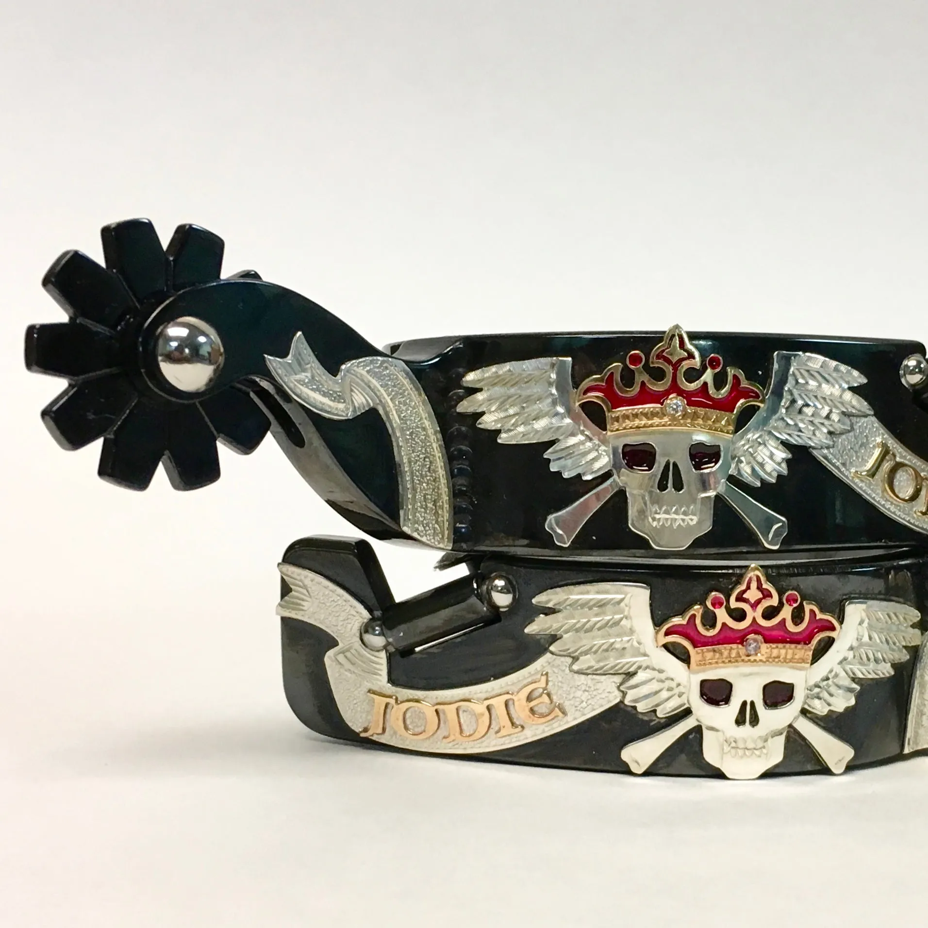 Scull & Cross Bones Spurs