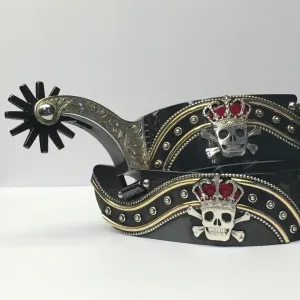 Scull & Cross Bones Spurs