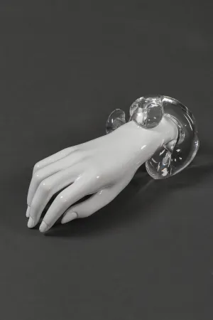 Sculpted Lucite Cuff