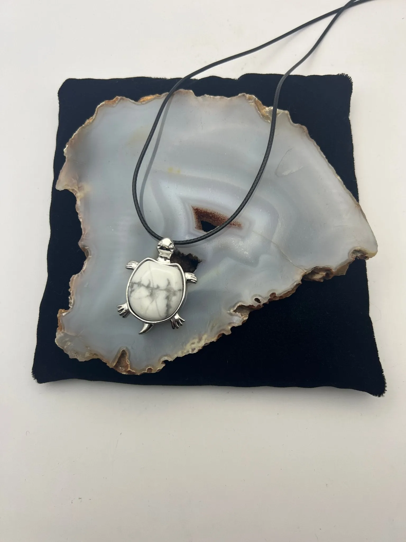 Sea Turtle Gemstone Pendant