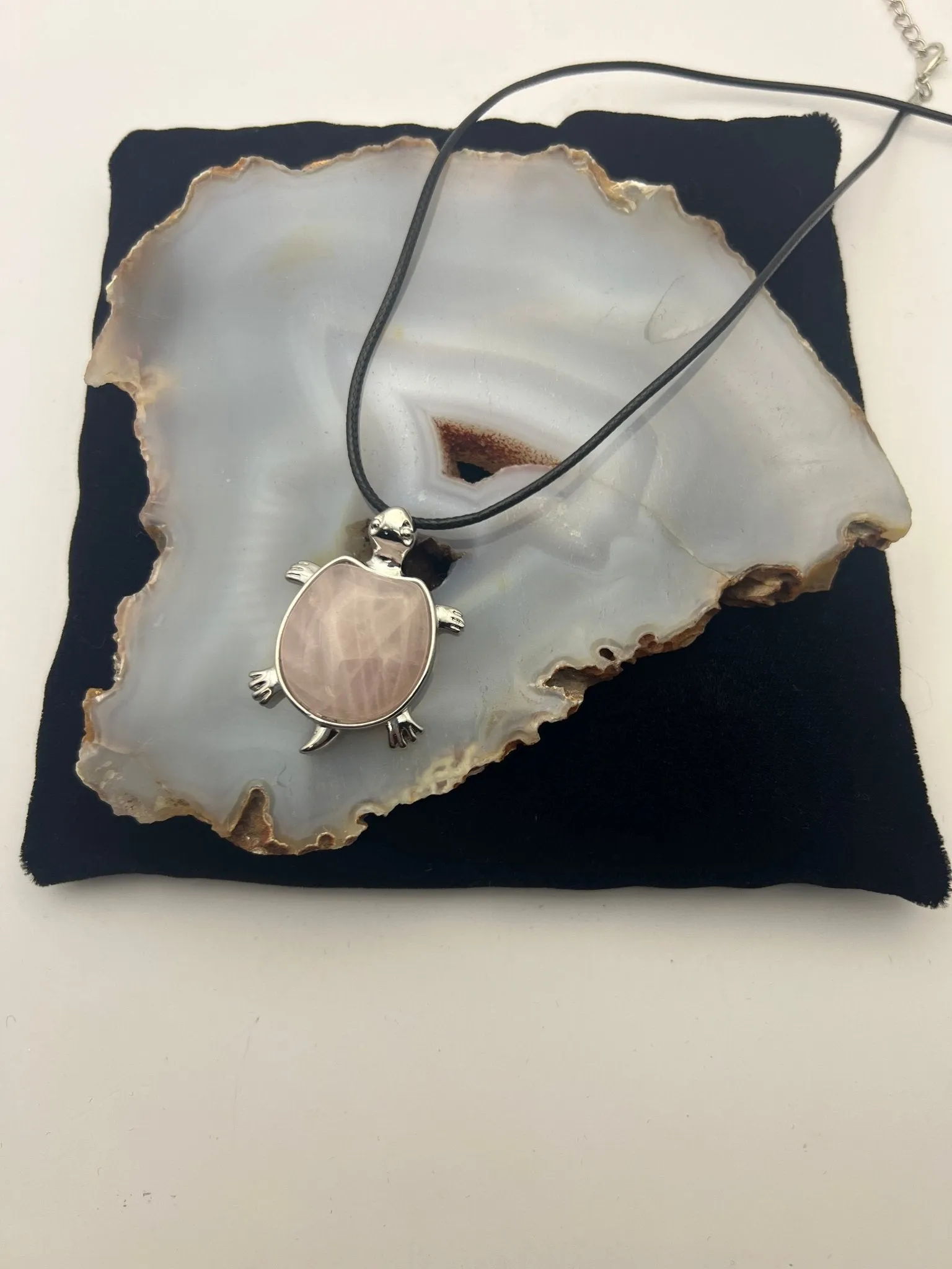 Sea Turtle Gemstone Pendant