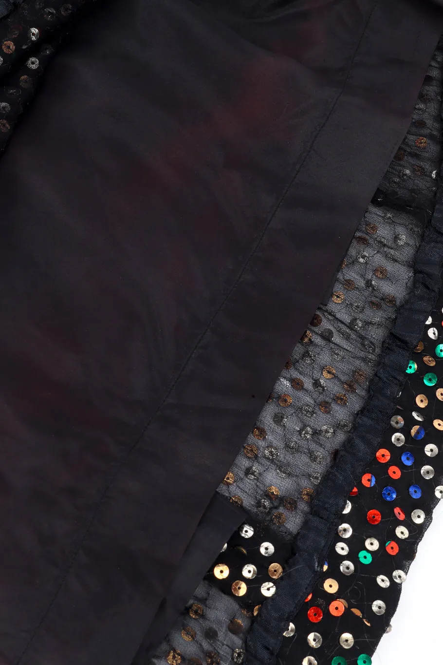 Sequin Overlay Sheath Dress
