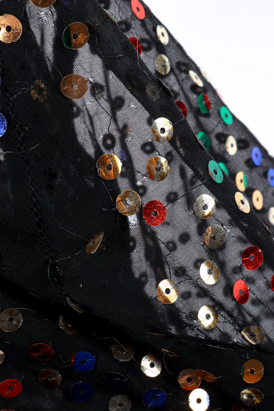 Sequin Overlay Sheath Dress