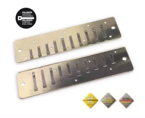 Seydel Reedplate Set for 1847 LIGHTNING (polished reedplates)