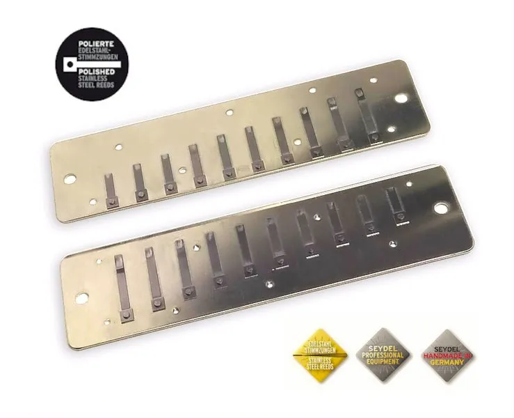 Seydel Reedplate Set for 1847 LIGHTNING (polished reedplates)